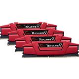 64 GB - DDR4 - Röda RAM minnen G.Skill Ripjaws V DDR4 2133MHz 4x16GB (F4-2133C15Q-64GVR)