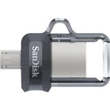 USB Micro-B USB-minnen SanDisk Ultra Dual Drive m3.0 64GB USB 3.0