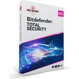 Bitdefender Antivirus & Säkerhet Kontorsprogram Bitdefender Total Security 2021 5 Devices 2 year Subscription PC/Mac Activation Code by Mail