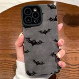 Shein 3d Soft Anti-drop Bat Patterned Phone Case