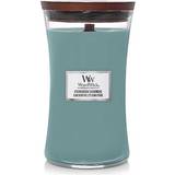 Woodwick Large Hourglass Evergreen Cashmere Scented Candle