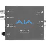Aja HA5-12G videoomvandlare Active videokonverterare Videoomvandlare 4096 x 2160 pixlar, 720p,1080i,1080p,2160p, Aktiv videokonverterare, Grå HDMI RCA, BNC