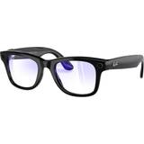 Svarta Glasögon & Läsglasögon Ray-Ban Meta Wayfarer RW4006