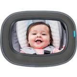 Munchkin Baksätesspeglar Munchkin Brica Baby In-Sight bilspegel, extra stor, överlägsen reflektion och vidvinkelvy på bebisen, svart