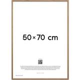 Poster & Frame Wooden Light Brown Ram 50x70cm
