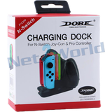 Dobe Batterier & Laddstationer Dobe Nintendo Switch Joycon Laddningsdocka 4in1 Dual NNSH423