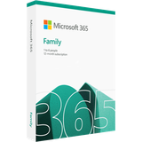 Kontorsprogram Microsoft Office 365 Family 1 year 6 account EU