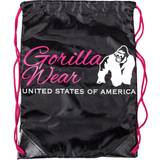 Ryggsäckar Gorilla Wear Drawstring Bag Gympapåse Svart/Rosa