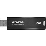 Adata Extern - SSDs Hårddiskar Adata SC610 1000GB USB 3.2 Gen 2