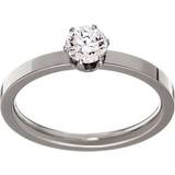 Rostfritt stål Ringar Edblad Crown Ring - Silver/Transparent