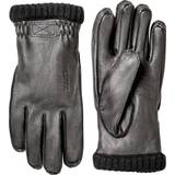 Vattentät Accessoarer Hestra Deerskin Primaloft Rib Gloves - Black