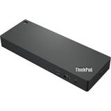 Svarta Dockningsstationer Lenovo ThinkPad Thunderbolt 4 WorkStation Dock