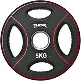 Thor Fitness PU Vægtplader 50 mm 5 kg