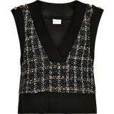 IN FRONT Ytterkläder IN FRONT Selma Vest, Farve: Black, Størrelse: XXL, Dame