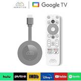 Wifi dongle Homatics Homatics dongle 4k google tv wifi mediaplayer with voice remote control grey
