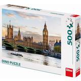 Dino Klassiska pussel Dino Pussel 500 Bitar Palace of Westminster, London