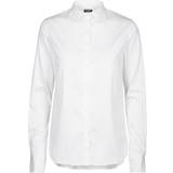 Mos Mosh Dam Skjortor Mos Mosh MMTilda Sustainable Shirt Skjorta White