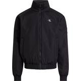 Calvin Klein Dam - Quiltade jackor Ytterkläder Calvin Klein Recycled Polyester Bomber Jacket BLACK
