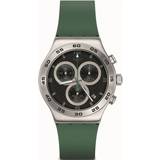 Swatch Analog - Herr Armbandsur Swatch Carbonic Green