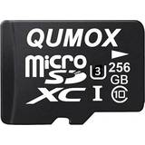 Qumox Class 10 Minneskort & USB-minnen Qumox MicroSDHC 256GB