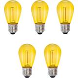 Ljuskällor LightsOn Cosy 5-pack ljuskälla Yellow 0,3W E27 12 Volt