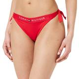 Dam - Röda Badkläder Tommy Hilfiger Side TIE Cheeky Bikini