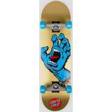 Bruna Kompletta skateboards Santa Cruz Screaming Hand 8.25" Complete brown/blue Uni