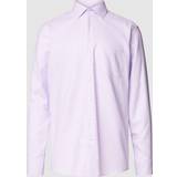 Seidensticker Twill Business Shirt - Purple