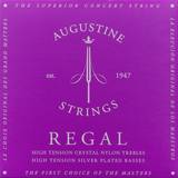 Augustine Musiktillbehör Augustine 650537"Regals Label" klassisk gitarr strängsats blå hög