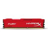 HyperX DDR3 RAM minnen HyperX Fury Red DDR3 1866MHz 4GB (HX318C10FR/4)