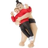 Sport Maskeradkläder Morphsuit Inflatable Child Sumo Wrestler Pick Me Up Costume