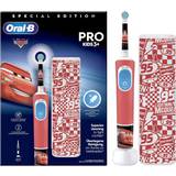 Eltandborstar & Irrigatorer Oral-B Braun Pro Kids 1 ärm Disney bilar, 1 borste, 1 resefodral för elektrisk tandborste, 3 år och uppåt