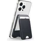 Caseology Transparent Mobiltillbehör Caseology Korthållare Nano Pop MagSafe Wallet Stand Black Sesame
