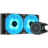 ID-Cooling Vattenkylning ID-Cooling AURAFLOW X 240 RGB Sync 2x120