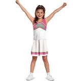 Disney - Zombies Dräkter & Kläder Disguise Addison Cheer Costume, Disney Zombies-2 Character Outfit, Kids Movie Inspired Cheerleader Dress, Classic Child 7-8