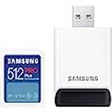 Samsung PRO Plus SD-card USB Card Reader 180/130MB 512GB Beställningsvara, 9-10 vardagar leveranstid