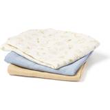 Kids Concept Barn- & Babytillbehör Kids Concept Muslin Blankets Set of 3 Blue