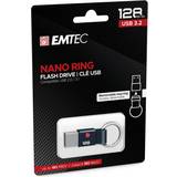 Emtec 128 GB USB-minnen Emtec ECMMD128GT103 USB-sticka 128 GB USB Type-A 3.0 Svart