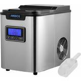 Ice cube maker Arebos Ice Cube Maker 12 kg 24 h 10-15 minutes production time 3 ice cube sizes black/silver