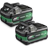 Batterier Batterier & Laddbart Hikoki Batteripaket 2xBSL36A18 5,0ah