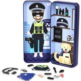 Poliser Stylistleksaker mierEdu Magnetic Hero Box Police Officer