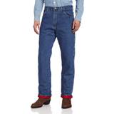 Wrangler Men&#039;s Rugged Wear Insulated Jeans Stonewash