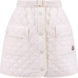 Moncler L - Vita Kjolar Moncler Padded Skirt