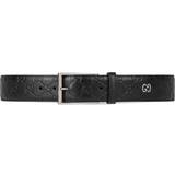 Gucci Herr Skärp Gucci 4cm gg Embossed Leather Belt