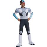 Tonåringar - Vit Maskeradkläder Rubies Boy's Teen Titans Cyborg Costume