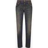 Dolce & Gabbana Herr Byxor & Shorts Dolce & Gabbana Regular-fit blue wash stretch jeans