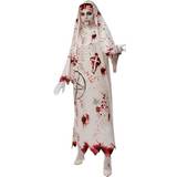 Djävular & Demoner - Vit Maskeradkläder Rubies Bloody Nun Adult Costume