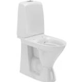 Toalettstol hög modell Ifö Toalett Spira Rimfree vit hög modell