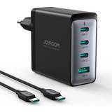 Batterier & Laddbart Joyroom GaN Ultrasnabb laddare, 100W med USB-C-kabel Svart