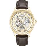 Kenneth Cole Automatisk Armbandsur Kenneth Cole Automatic Skeleton Leather in Brown Brown Size
